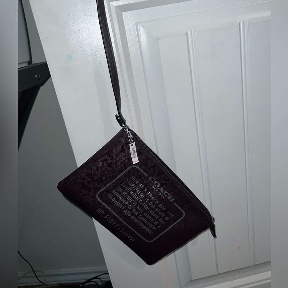 Coach Brown Pouch - Picture 5 of 5